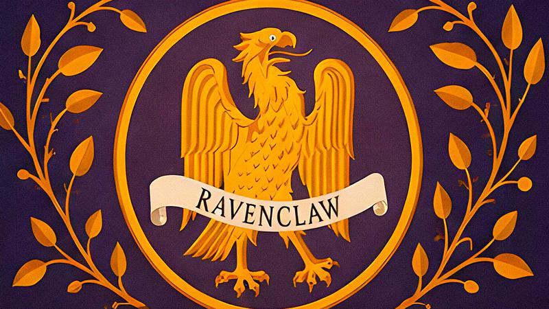 HBO Harry Potter, Ravenclaw house crest.