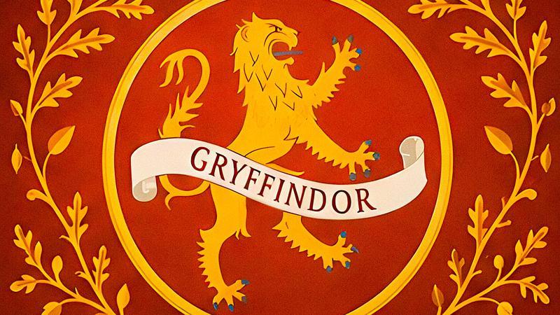 HBO Harry Potter, Gryffindor house crest.