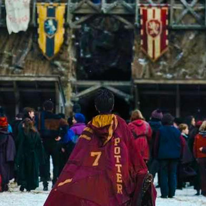 HBO Harry Potter Season 1, Quidditch, Gryffindor v Hufflepuff.