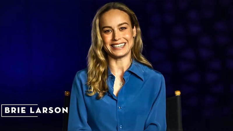 Avengers Campus video still featuring Brie Larson