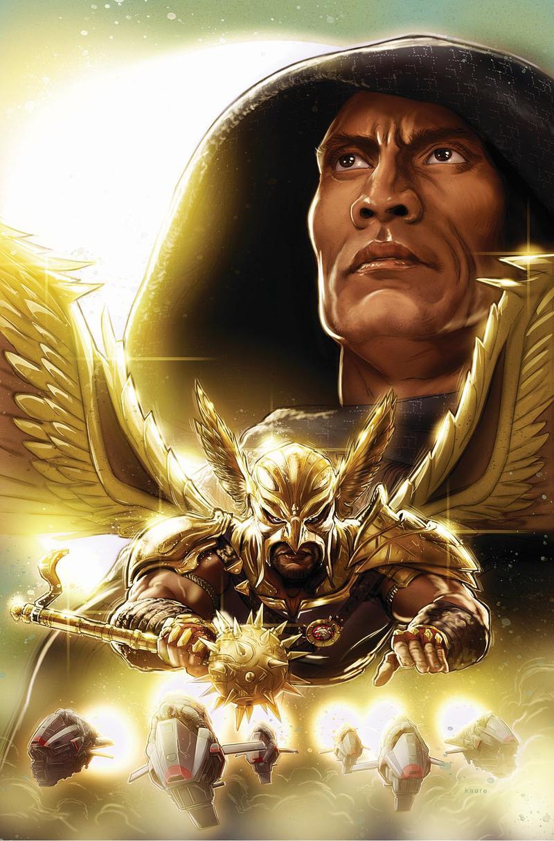 DC Black Adam Prequel Comic Hawkman