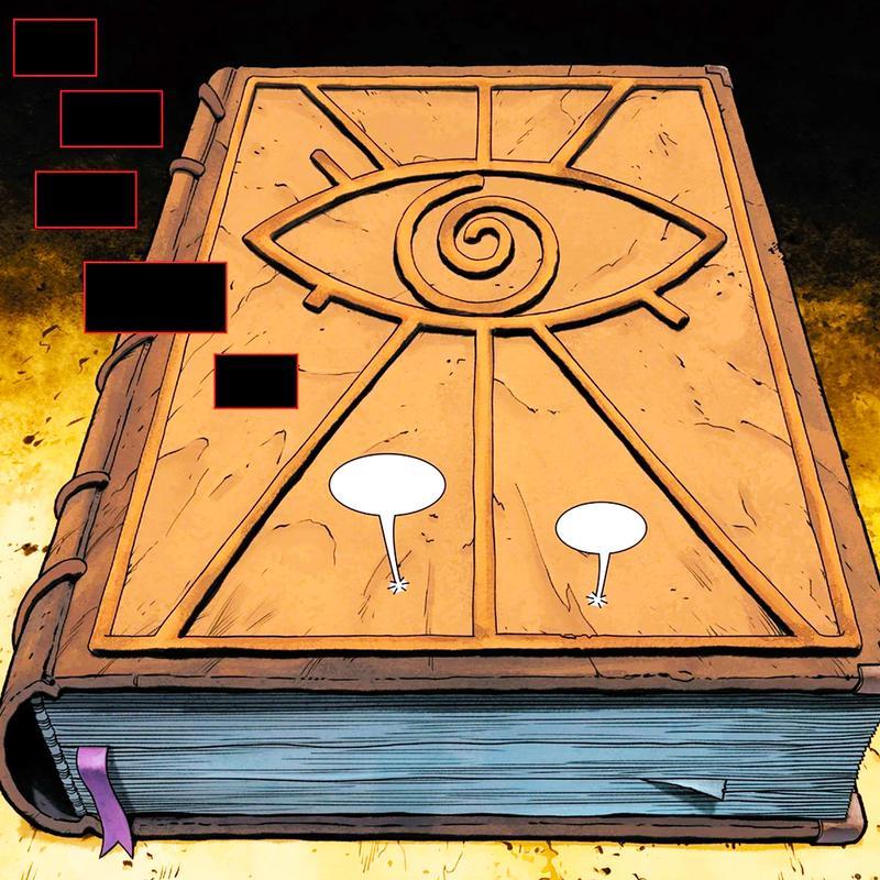 Word of God book in Marvel Comics.