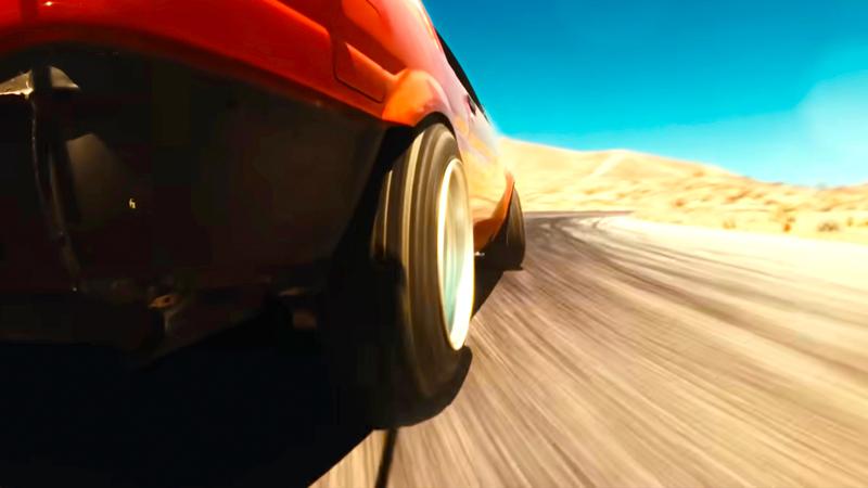 A car drifting in Drifter.