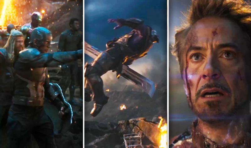 Avengers Endgame Encore, final battle trailer moments.