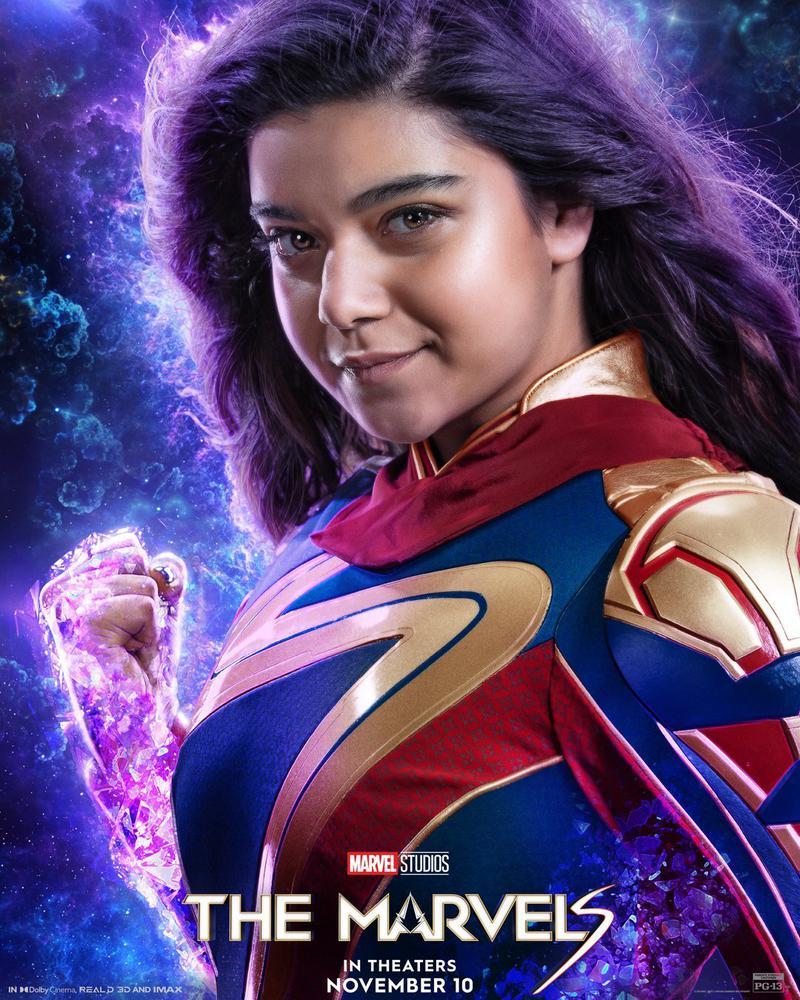 Iman Vellani as Ms. Marvel in The Marvels