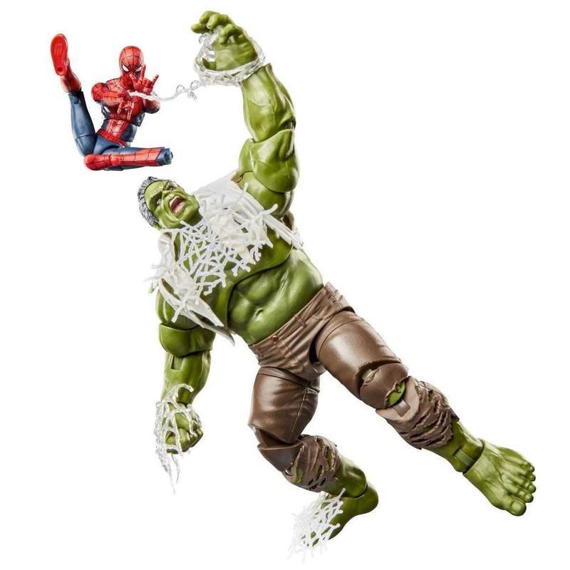 Spider-Man vs. Hulk.