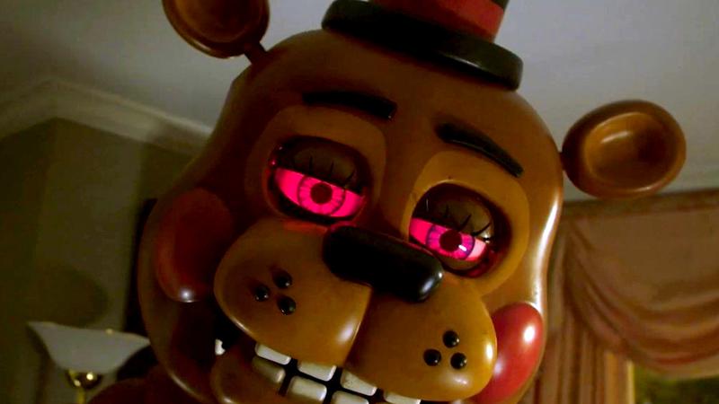 Toy Freddy about to kill in FNAF 2