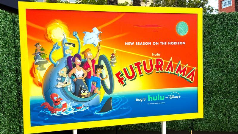 Futurama at Hulu's Animayhem at SDCC 2026.