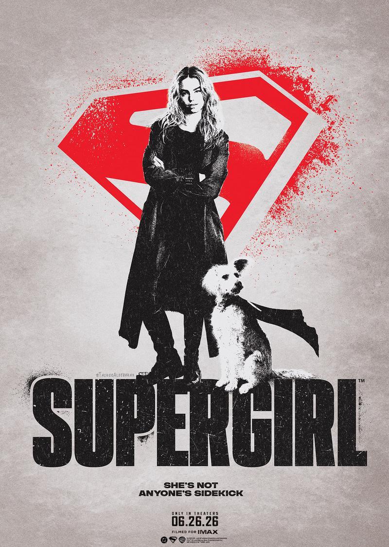 Milly Alcock as Supergirl in Supergirl