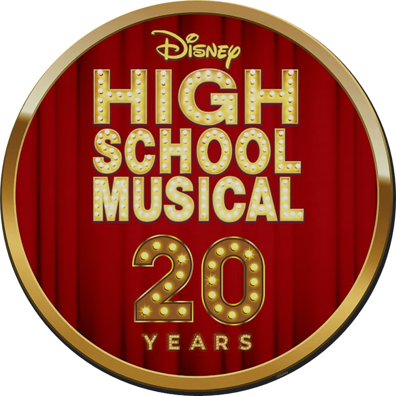 The HIgh School Musical 20th Anniversary logo