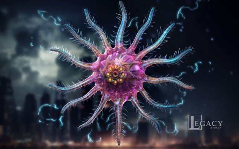 Adam Milan Milicevic's design of the 5th Dimensional Imp from Superman