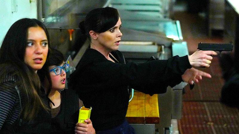 Alice defending her family in Guns Up