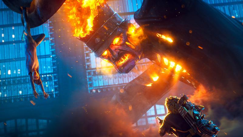 Ghostbusters: Night Shift heroes going against a train conductor ghost.