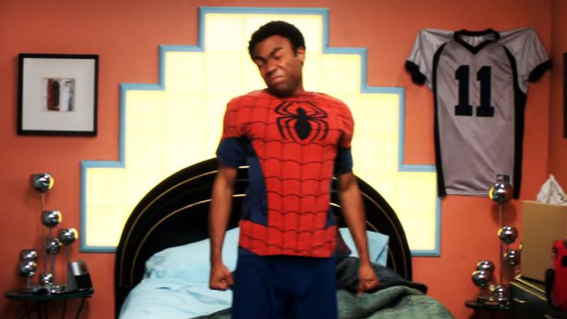 Donald Glover Spider-Man Community