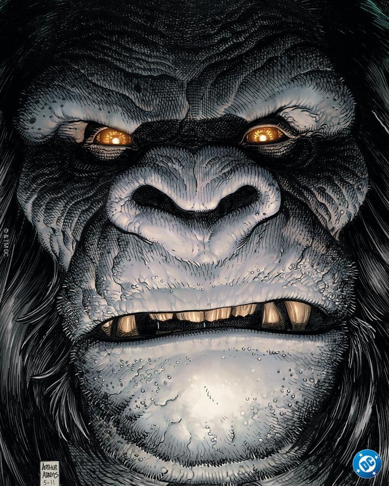 Gorilla Grodd in DC Comics, Up Close.