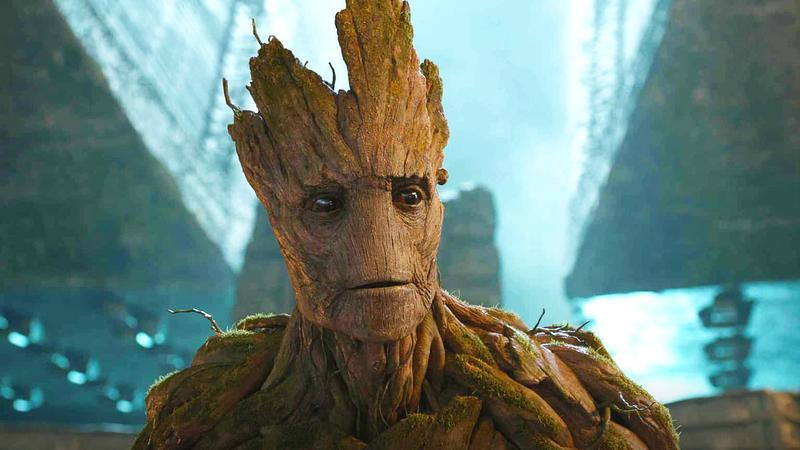 Groot looking sad in Guardians of the Galaxy