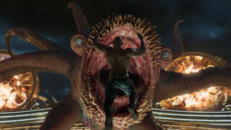 Abilisk causing chaos in Guardians of the Galaxy Vol.2
