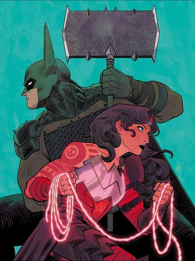 Absolute Batman and Absolute Wonder Woman teaming up in DC Comics