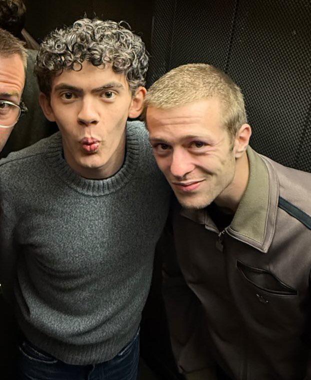 Joe Locke and Ruaridh Mollica posing together in a selfie