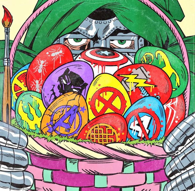 Doctor Doom art from Robert Downey Jr.