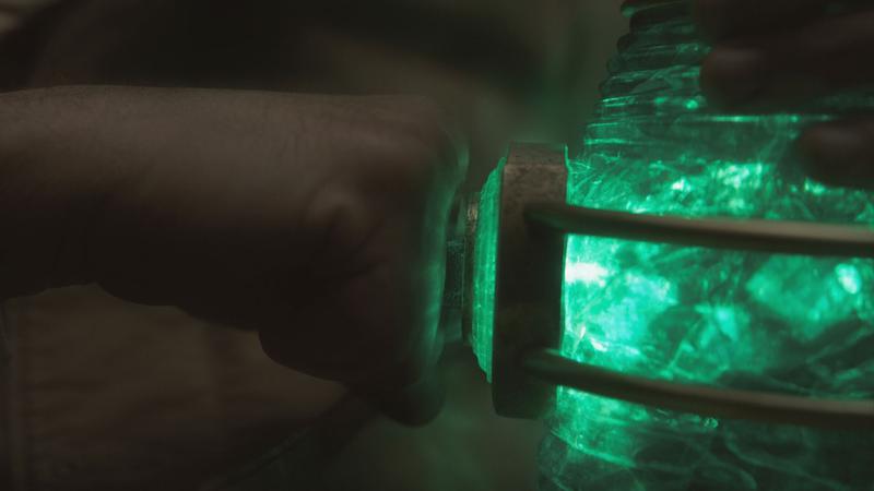 Green Lantern's power battery in Lanterns.