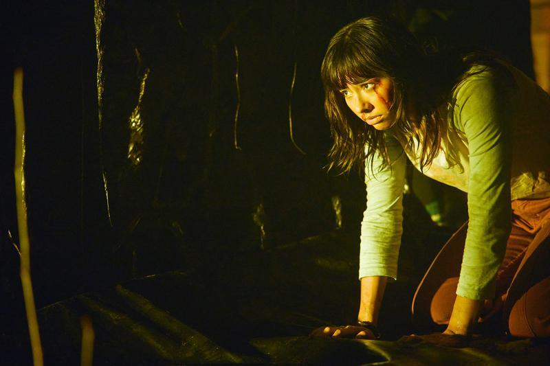 Xochitl Gomez battered and bleeding in Hive.