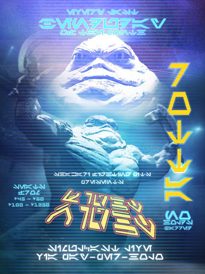 Rotta the Hutt poster.