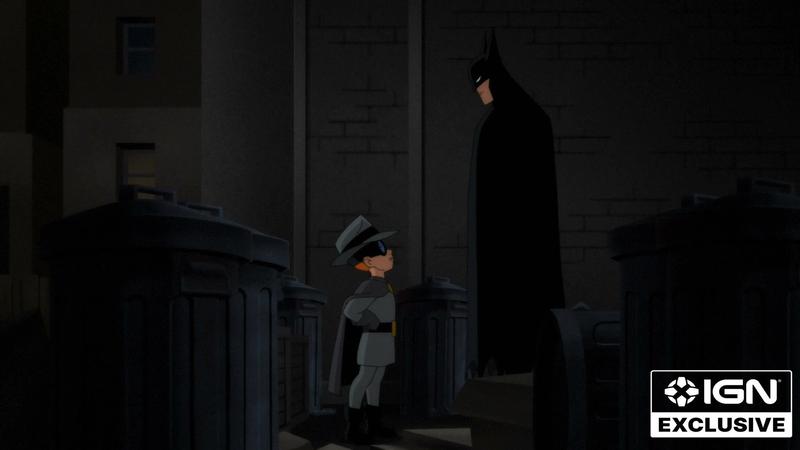 Carrie Kelley & Batman in Batman: Caped Crusader. 
