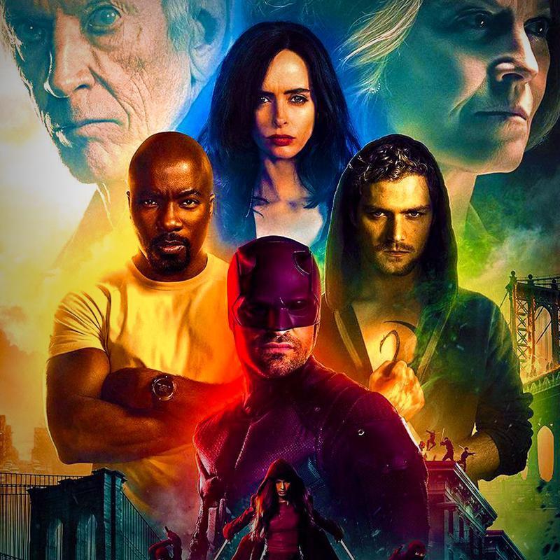 Netflix Defenders poster.