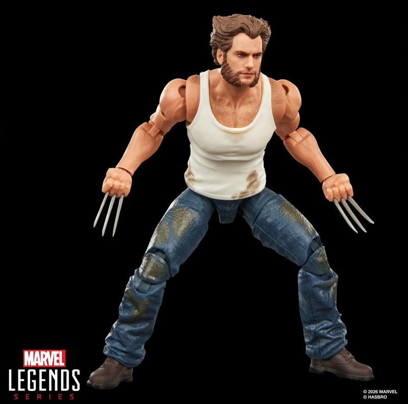 Henry Cavill as Wolverine as a Marvel Legends figure.