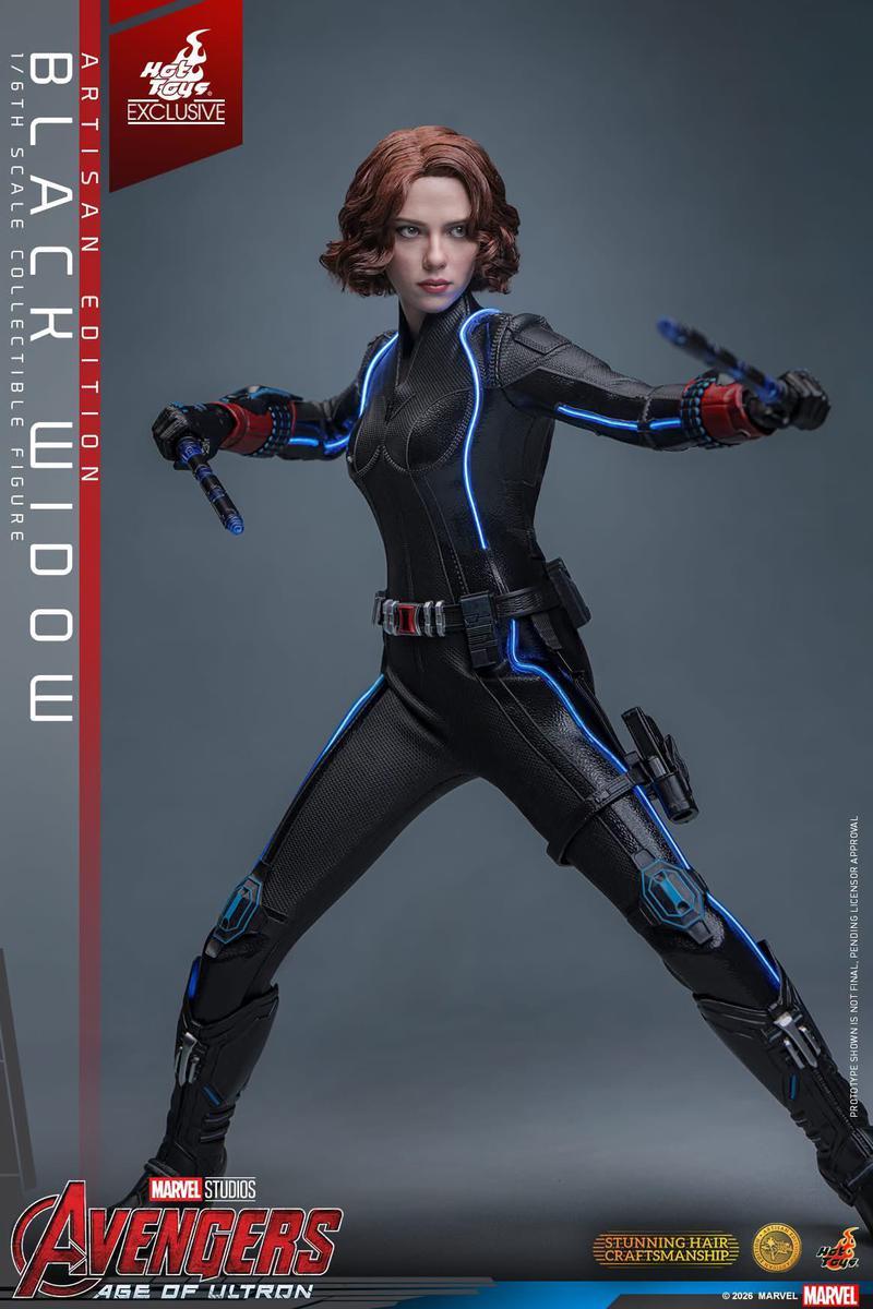 Natasha Romanoff Hot Toys figure.