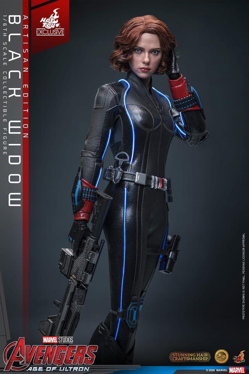 Natasha Romanoff's Age of Ultron figure.