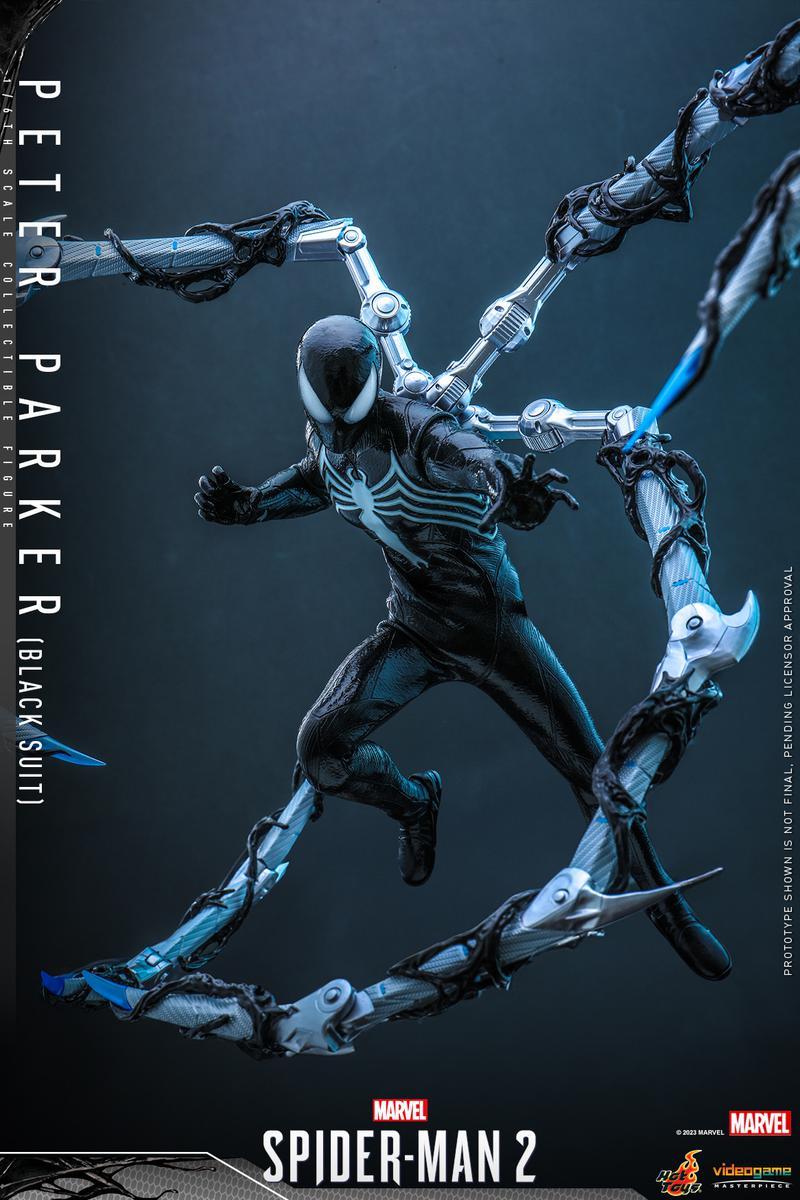 thumbnail image 2 of Black Venom / Spider-Man LED Mask - Halloween Costume Mask With Lights (One Size) 2 of 9