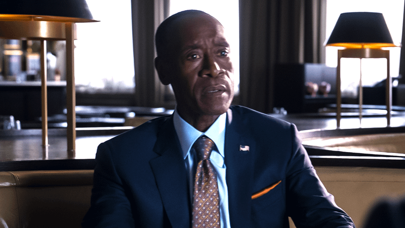 Don Cheadle as James Rhodes in Secret Invasion