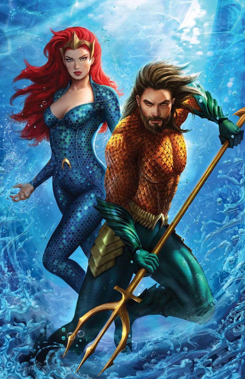 New Aquaman 2 Cover Shows Off Amber Heard s Mera Photo 