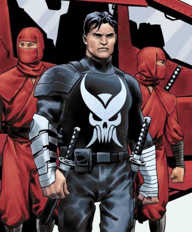 Frank Castle and The Hand in Marvel Comics