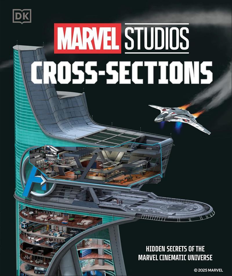The cover of Marvel Studios Cross Sections