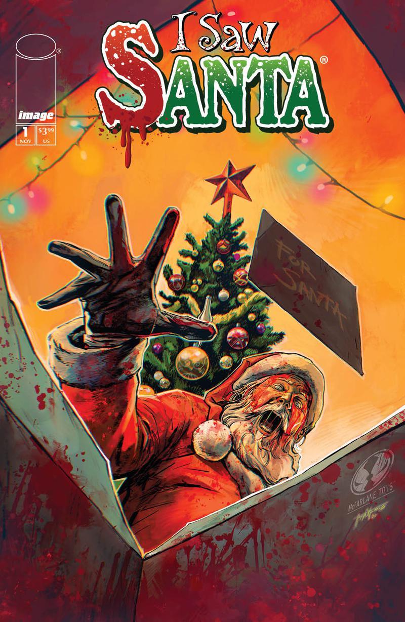 I Saw Santa comic cover