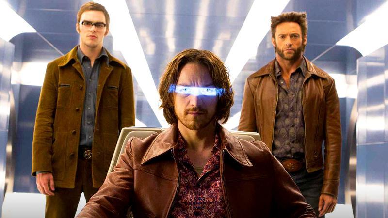 James McAvoy as Professor X in X-Men: Days of Future Past