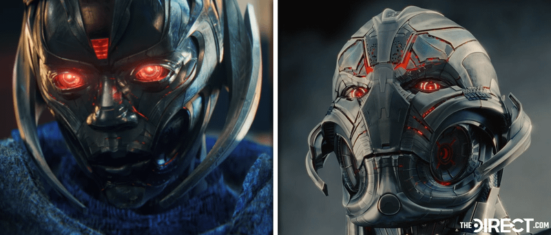 Comparison between Jocasta in VisionQuest and Ultron in Age of Ultron.