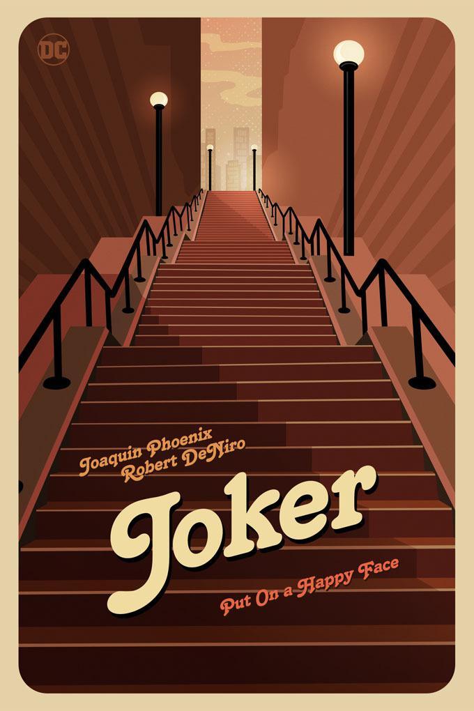 Famous Joker staircase features in a new poster for the film.