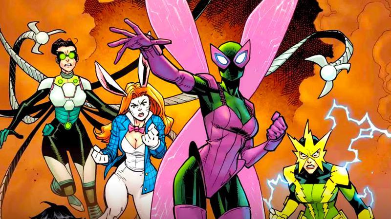Female Spider-Man villains together in Spider-Man comics