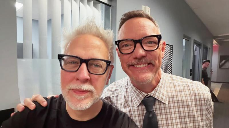 James Gunn and Mathew Lillard in photo.