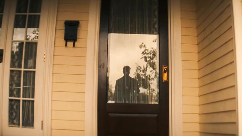 Avengers Doomsday, Steve Rogers teaser, man at door.