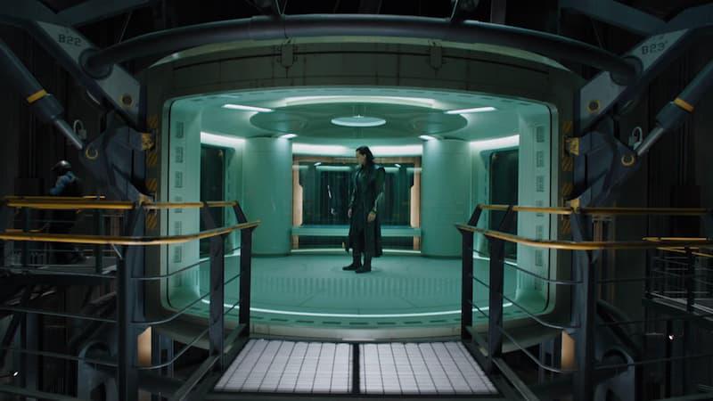 Loki in the Helicarrier Containment Cell.