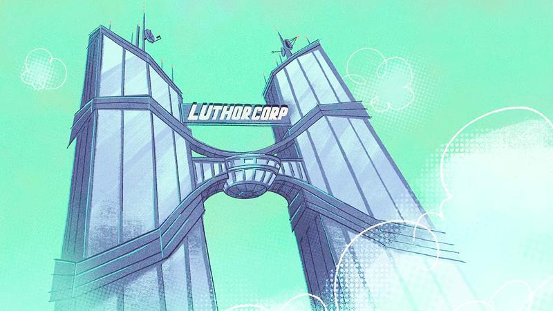 LuthorCorp in Krypto Saves the Day.