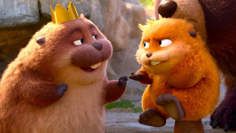 King George and Mabel in Hoppers.