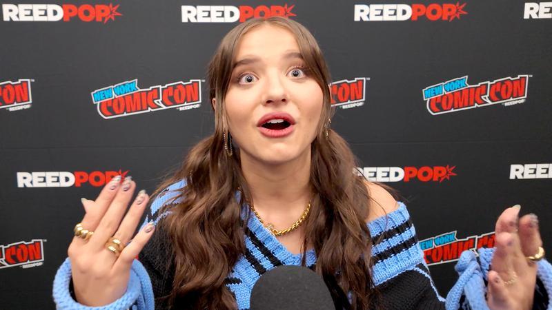 Madeleine McGraw at NYCC 2025