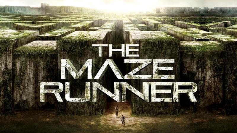 The Maze Runner title treatment as seen on Disney+