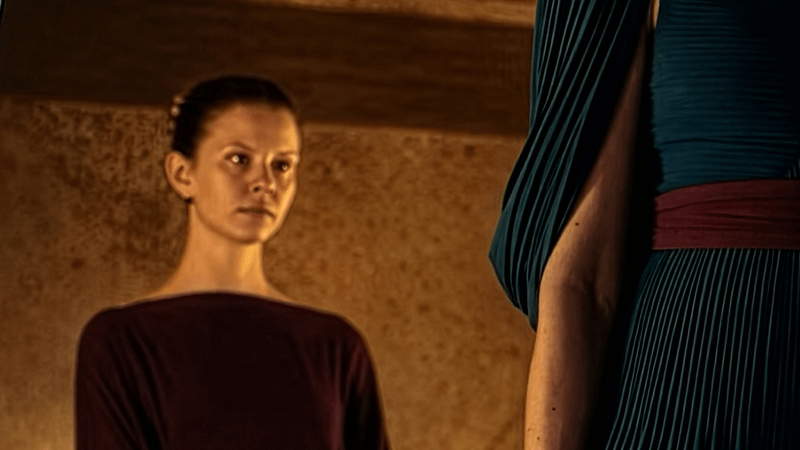 Mia Goth stars in Christopher Nolan's The Odyssey.